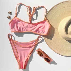 L*Space Pamela Tommy Sporty Bikini Set S/L